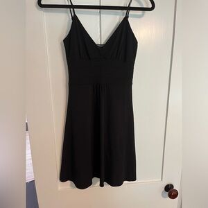 Guess Jeans Basic Black Skater Dress Size Small